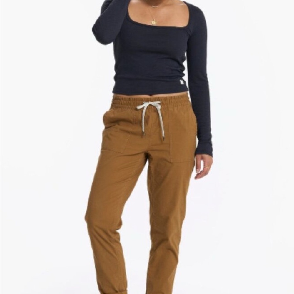 Vuori Women's Tan Joggers